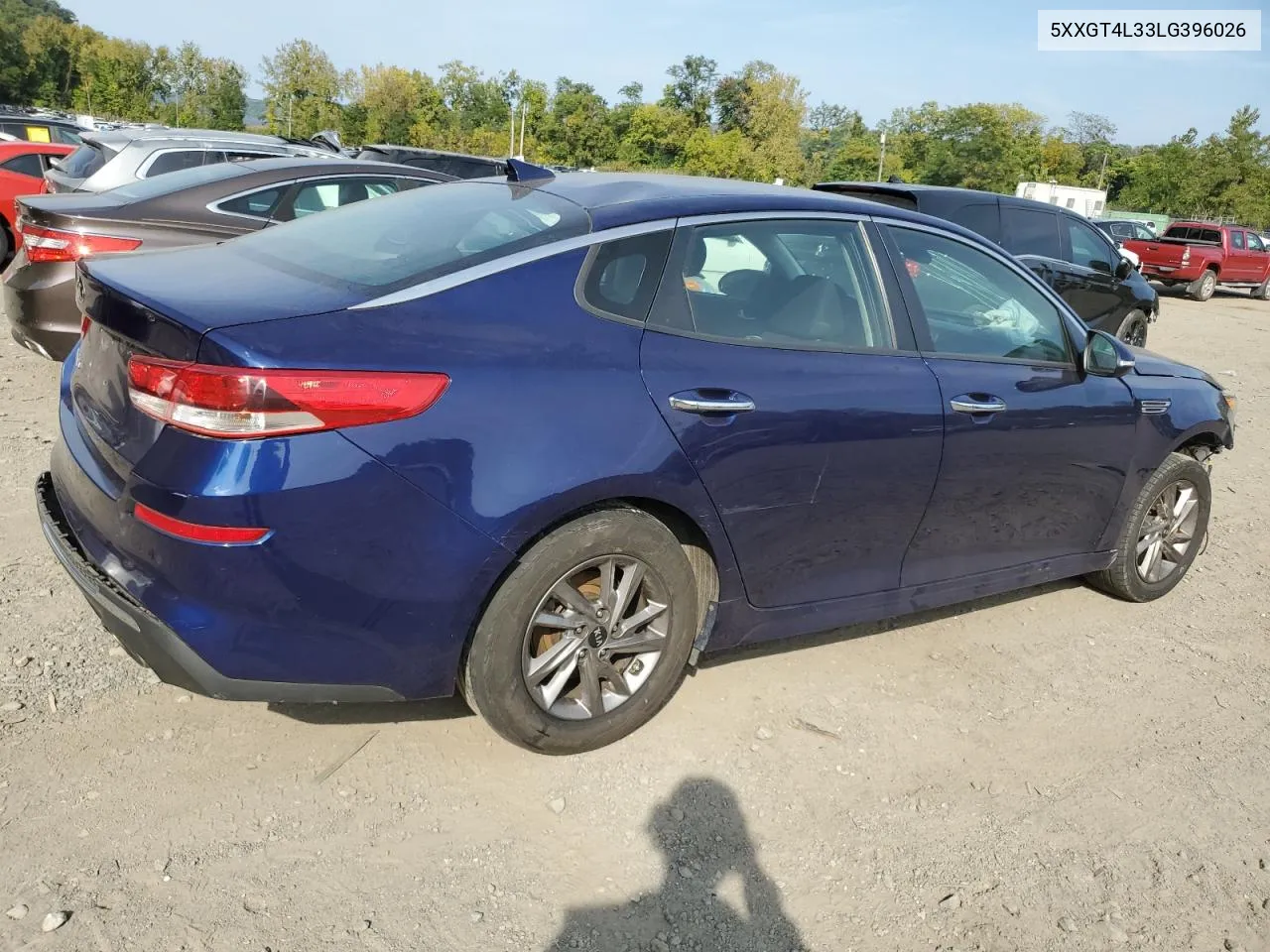 2020 Kia Optima Lx VIN: 5XXGT4L33LG396026 Lot: 71974984