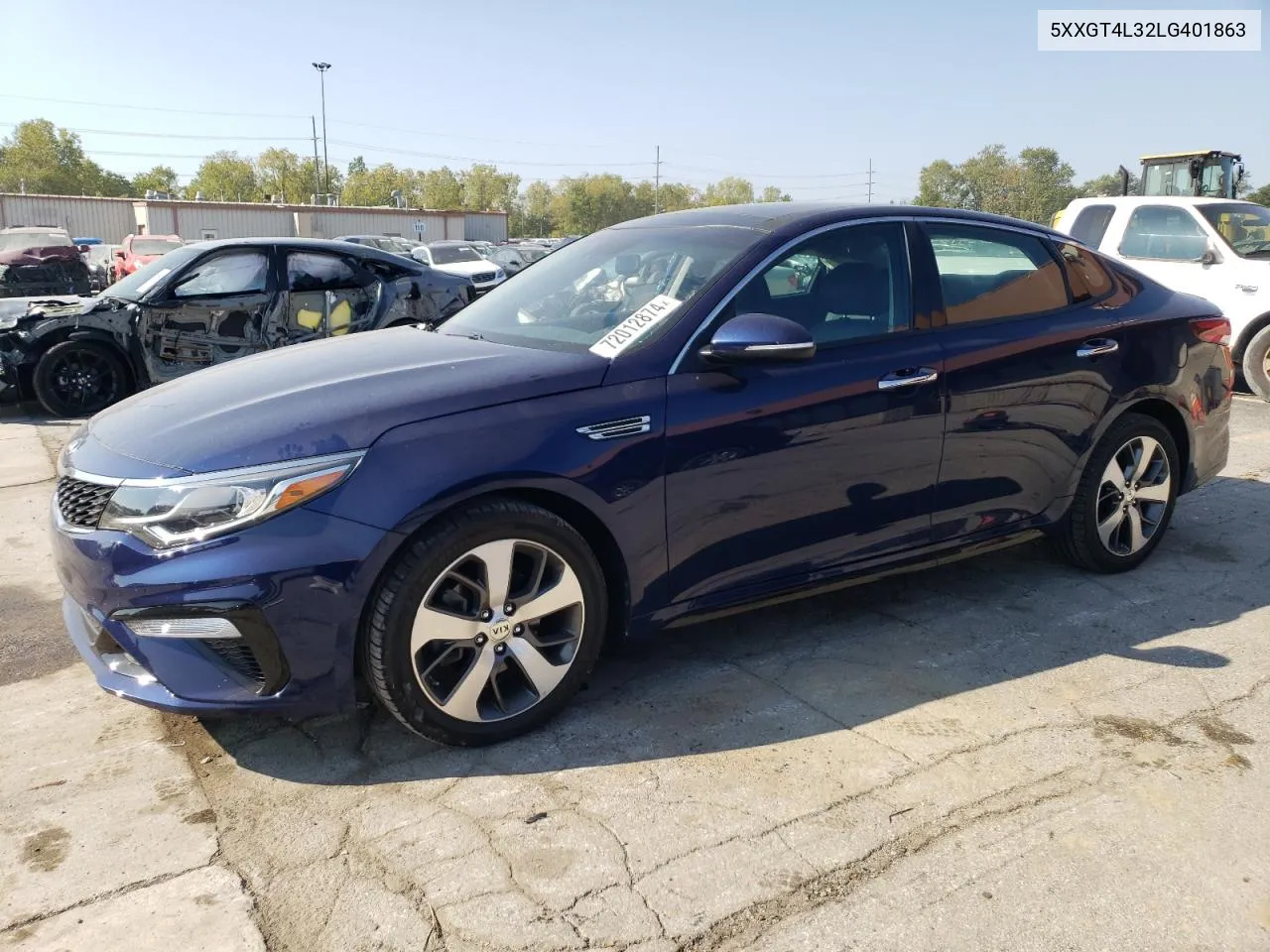 2020 Kia Optima Lx VIN: 5XXGT4L32LG401863 Lot: 72012874