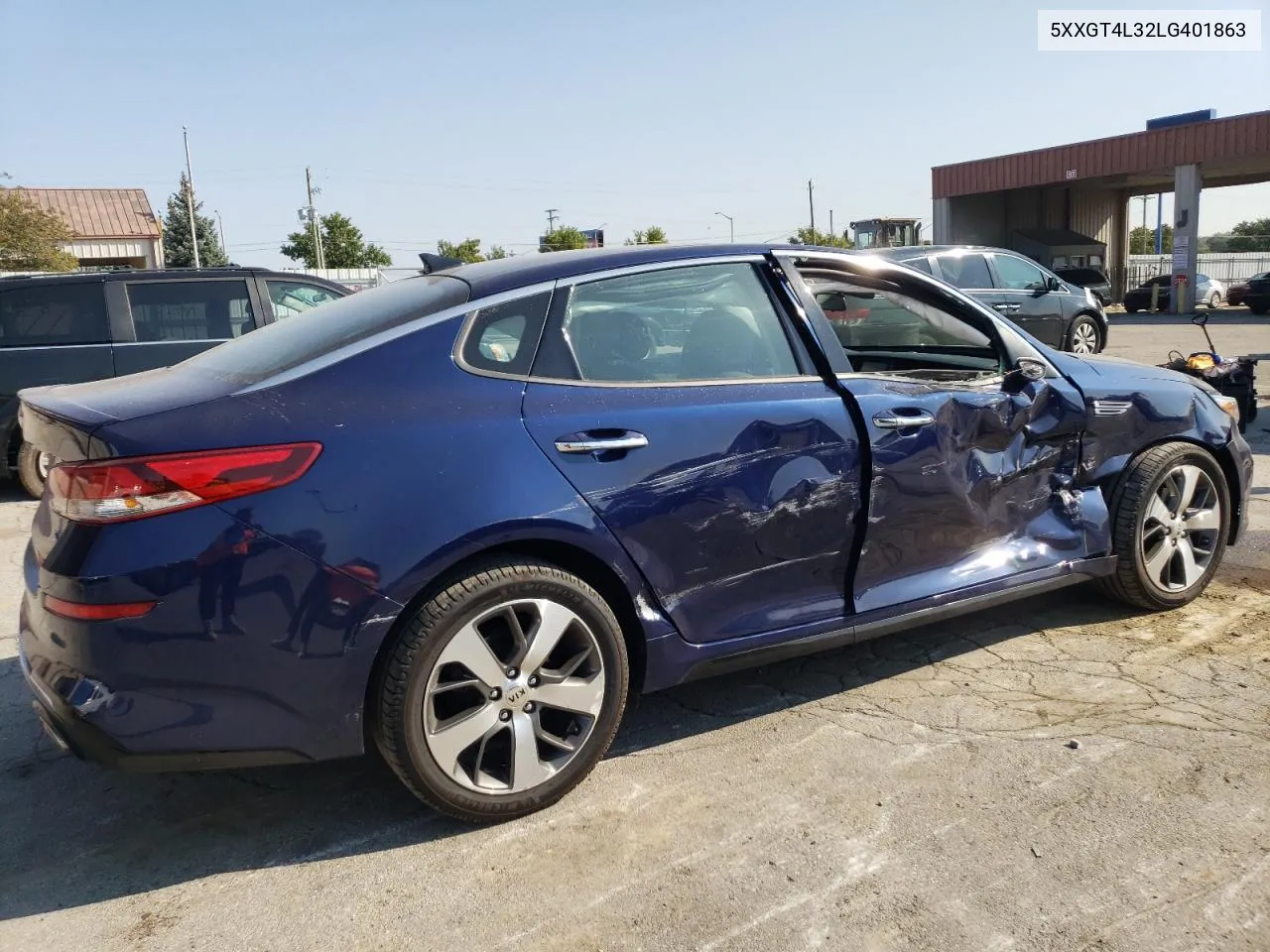 2020 Kia Optima Lx VIN: 5XXGT4L32LG401863 Lot: 72012874