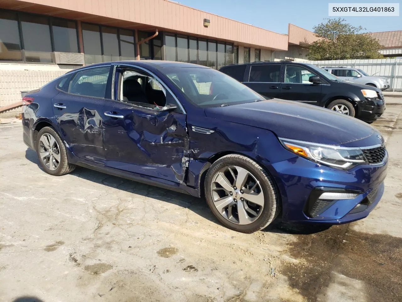 2020 Kia Optima Lx VIN: 5XXGT4L32LG401863 Lot: 72012874