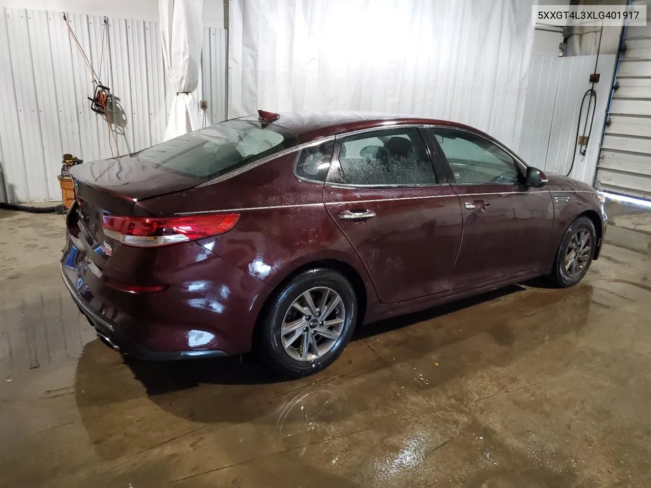 2020 Kia Optima Lx VIN: 5XXGT4L3XLG401917 Lot: 72027854