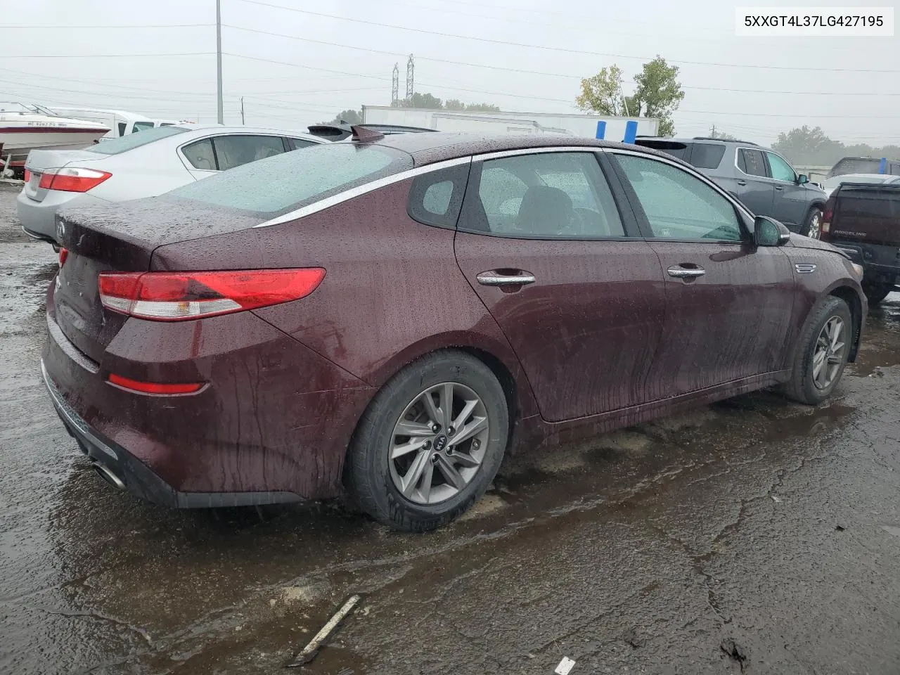 2020 Kia Optima Lx VIN: 5XXGT4L37LG427195 Lot: 72068034