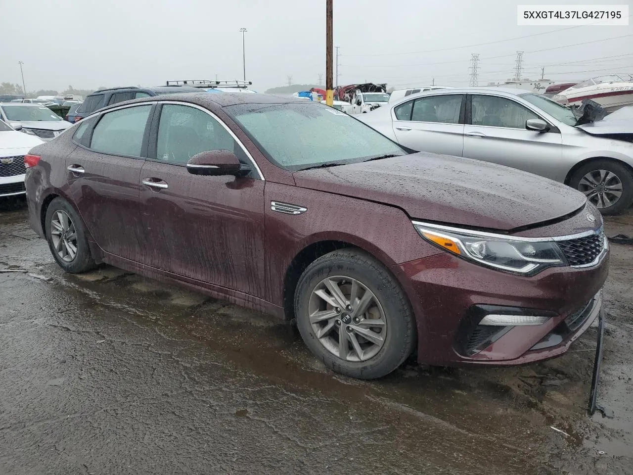 2020 Kia Optima Lx VIN: 5XXGT4L37LG427195 Lot: 72068034