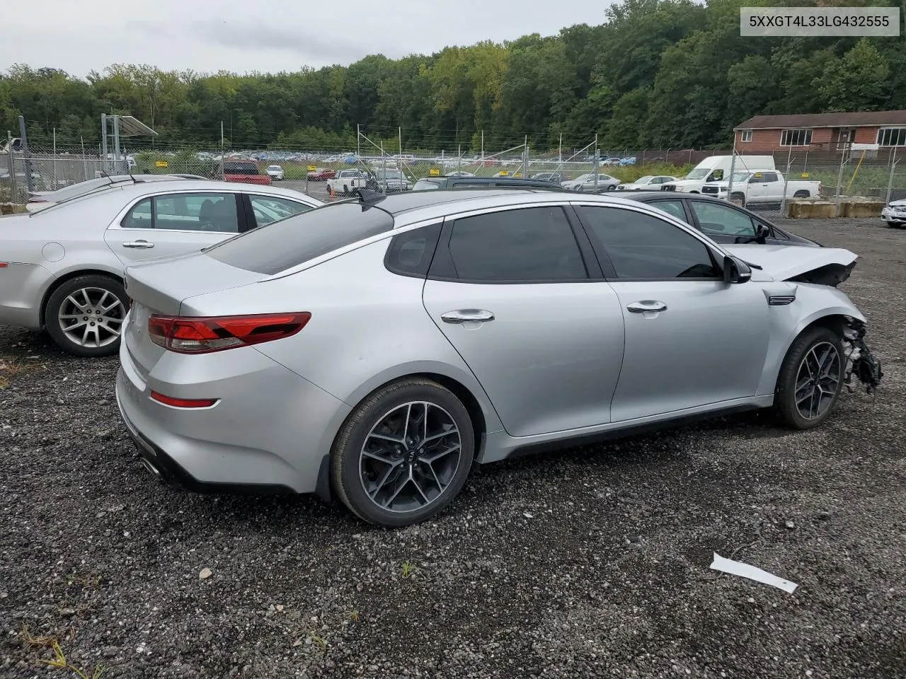 5XXGT4L33LG432555 2020 Kia Optima Lx