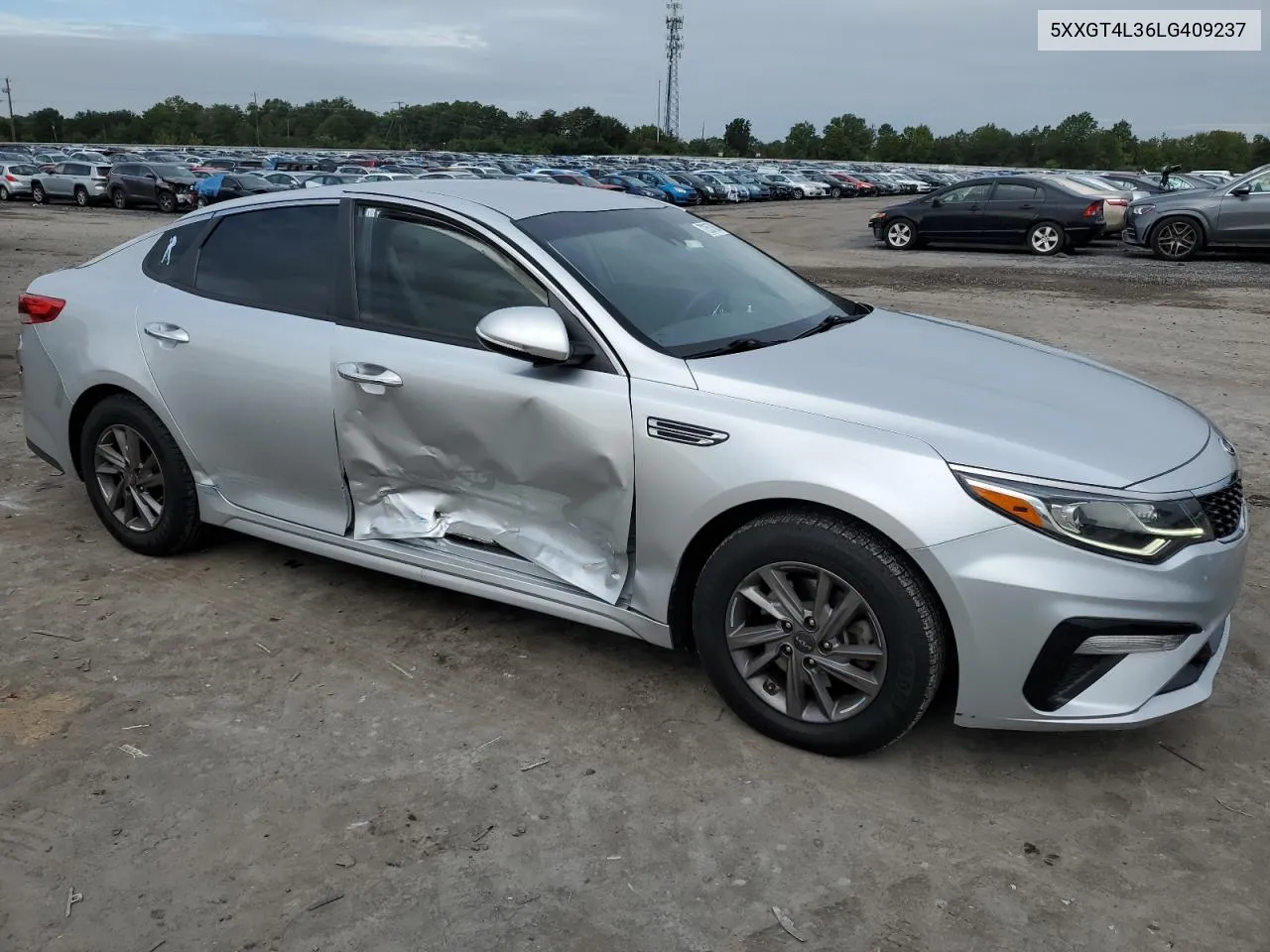 2020 Kia Optima Lx VIN: 5XXGT4L36LG409237 Lot: 72357084