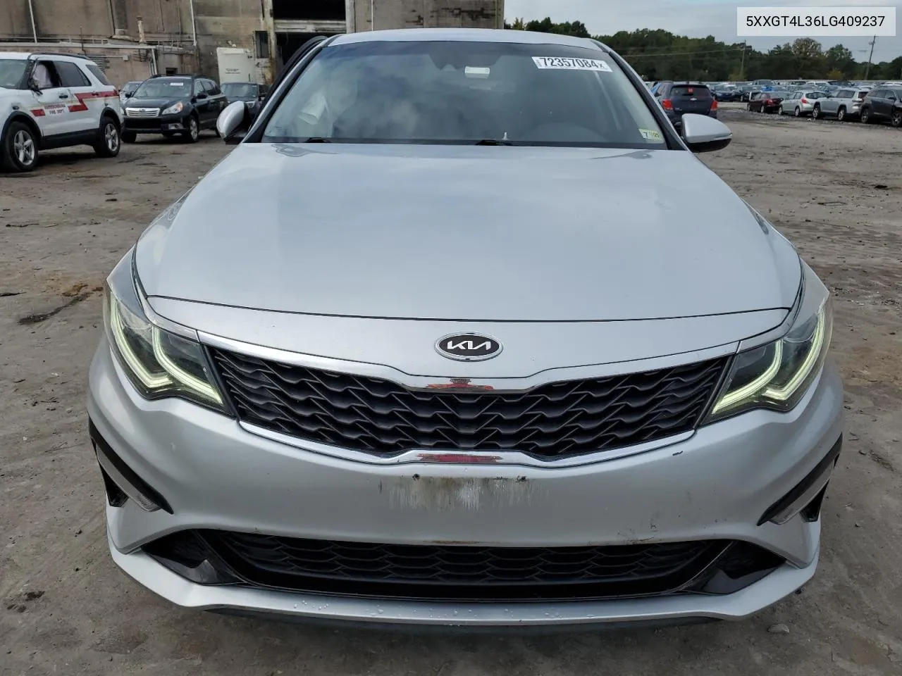 2020 Kia Optima Lx VIN: 5XXGT4L36LG409237 Lot: 72357084