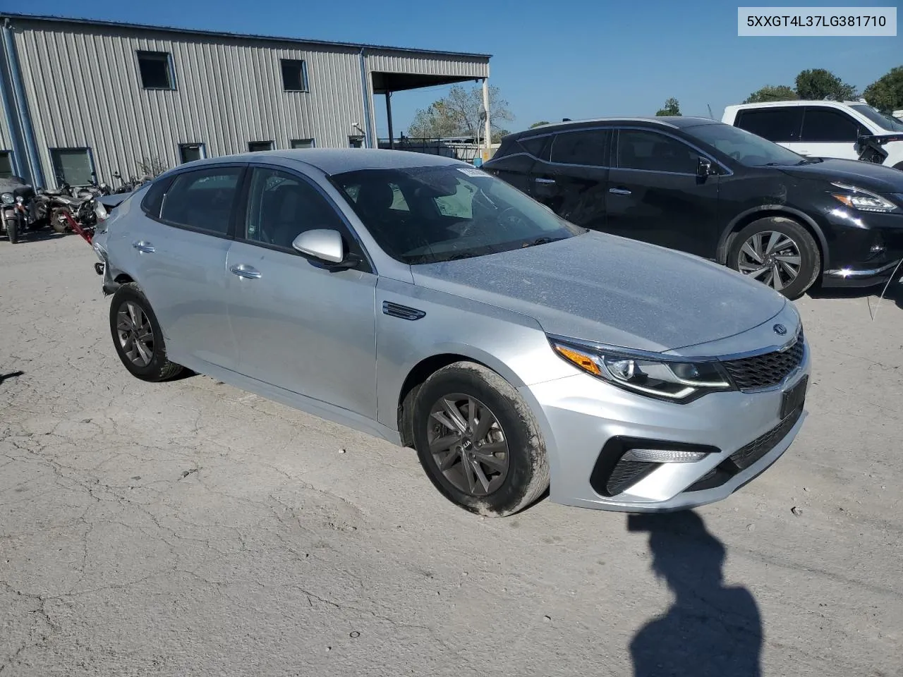 5XXGT4L37LG381710 2020 Kia Optima Lx