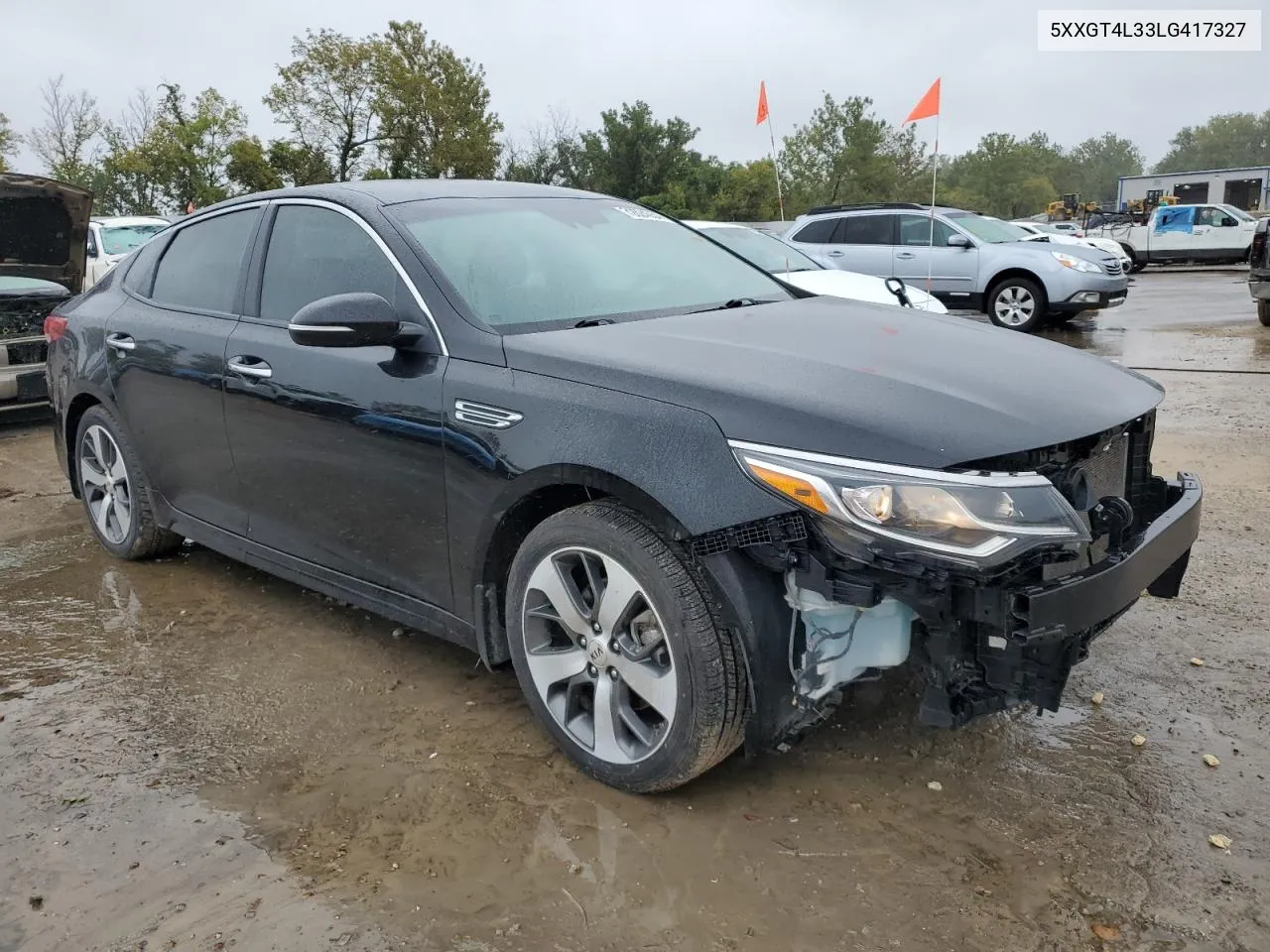 2020 Kia Optima Lx VIN: 5XXGT4L33LG417327 Lot: 72624054