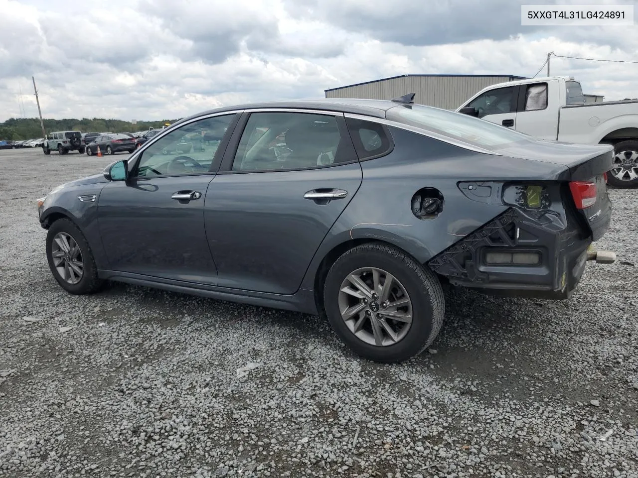 5XXGT4L31LG424891 2020 Kia Optima Lx