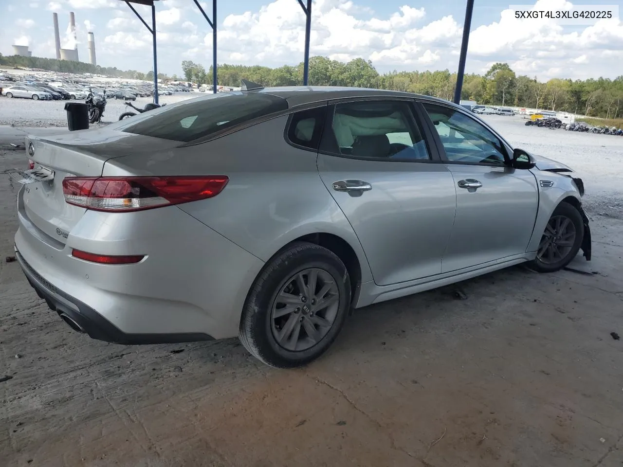 5XXGT4L3XLG420225 2020 Kia Optima Lx