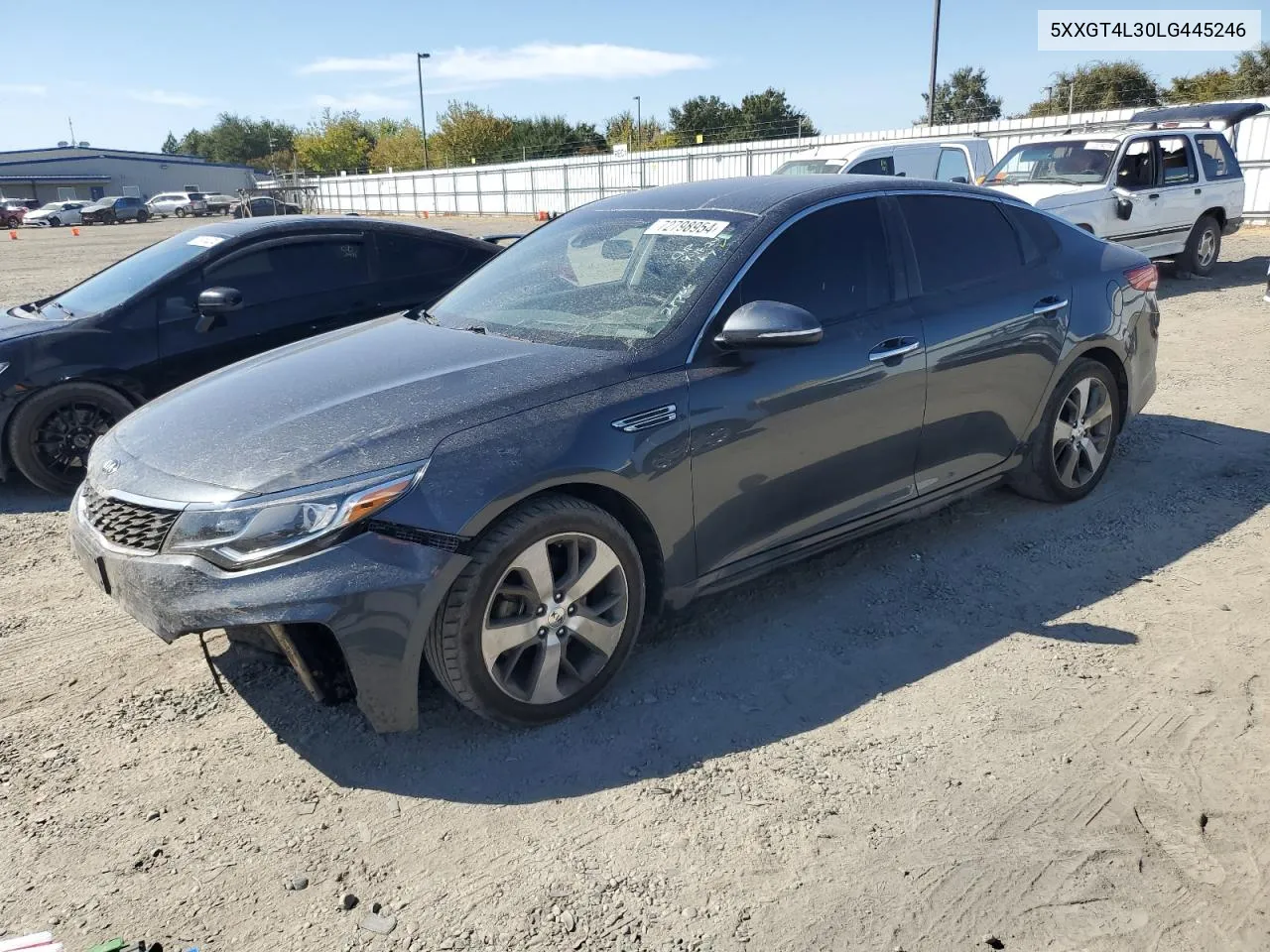 2020 Kia Optima Lx VIN: 5XXGT4L30LG445246 Lot: 72798954