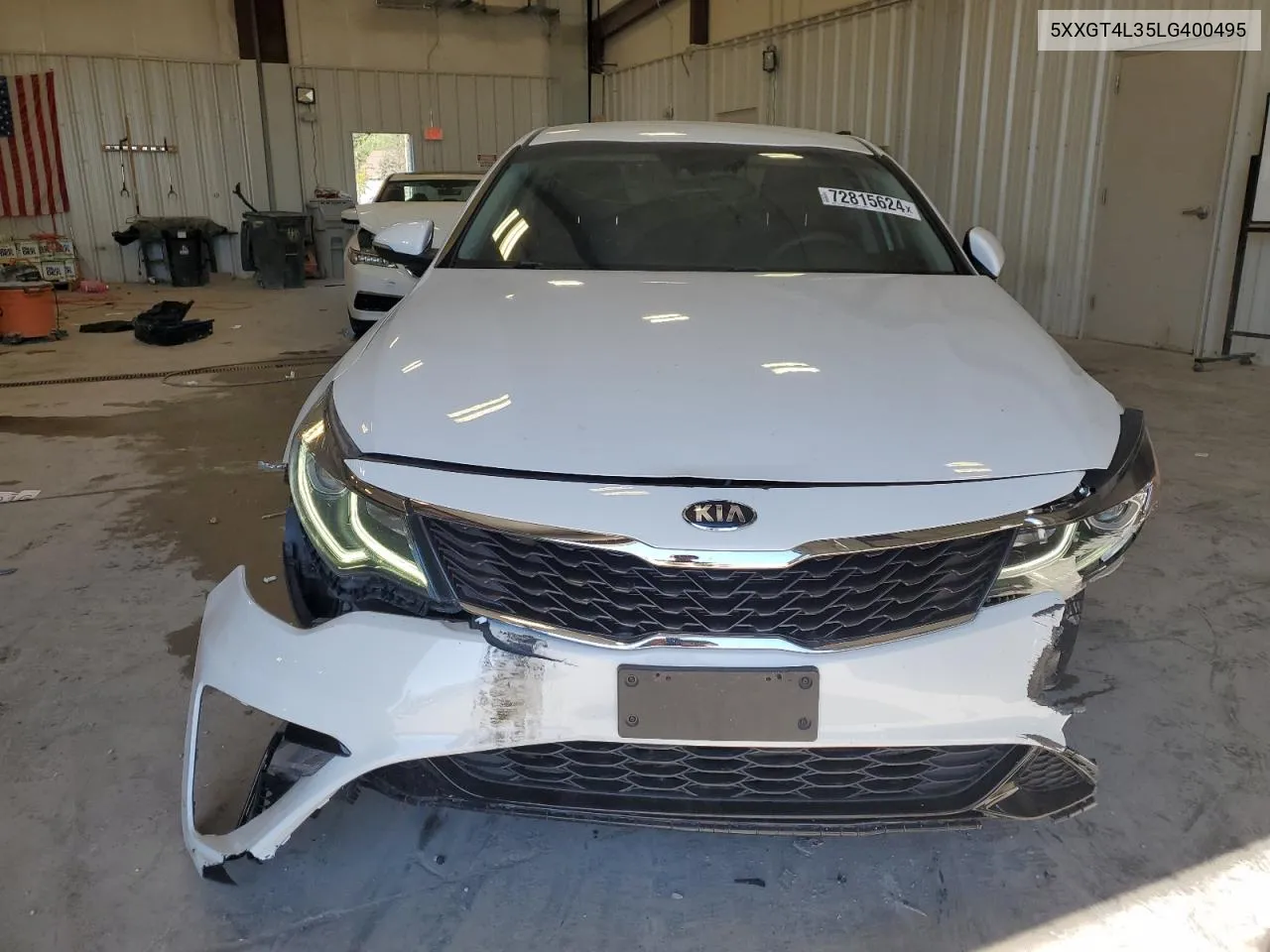 5XXGT4L35LG400495 2020 Kia Optima Lx