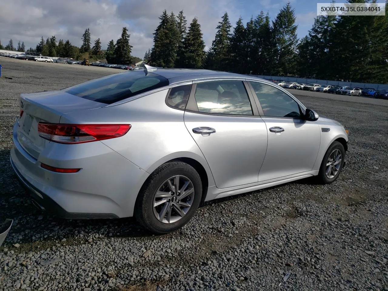 5XXGT4L35LG384041 2020 Kia Optima Lx