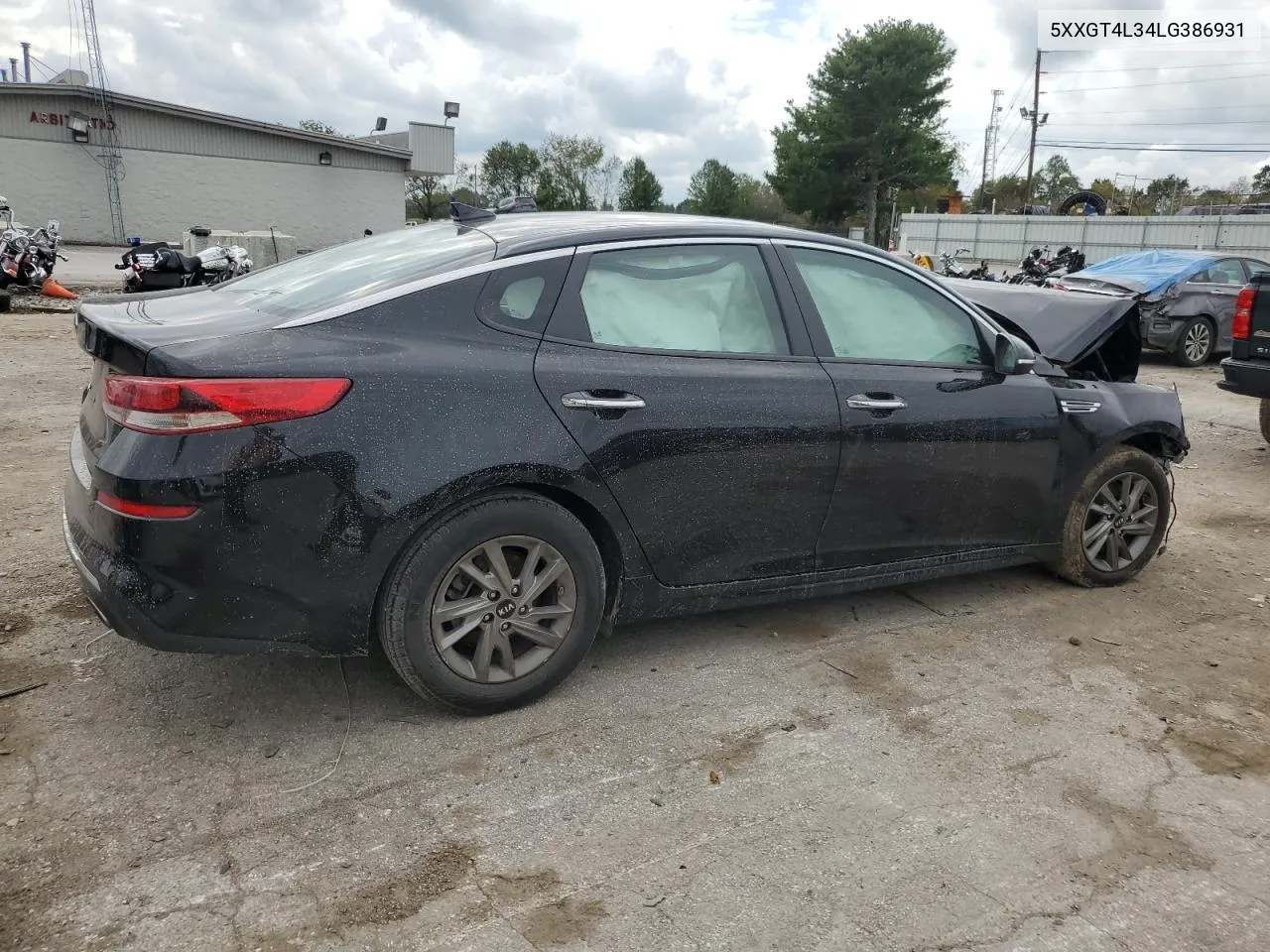 2020 Kia Optima Lx VIN: 5XXGT4L34LG386931 Lot: 72963544