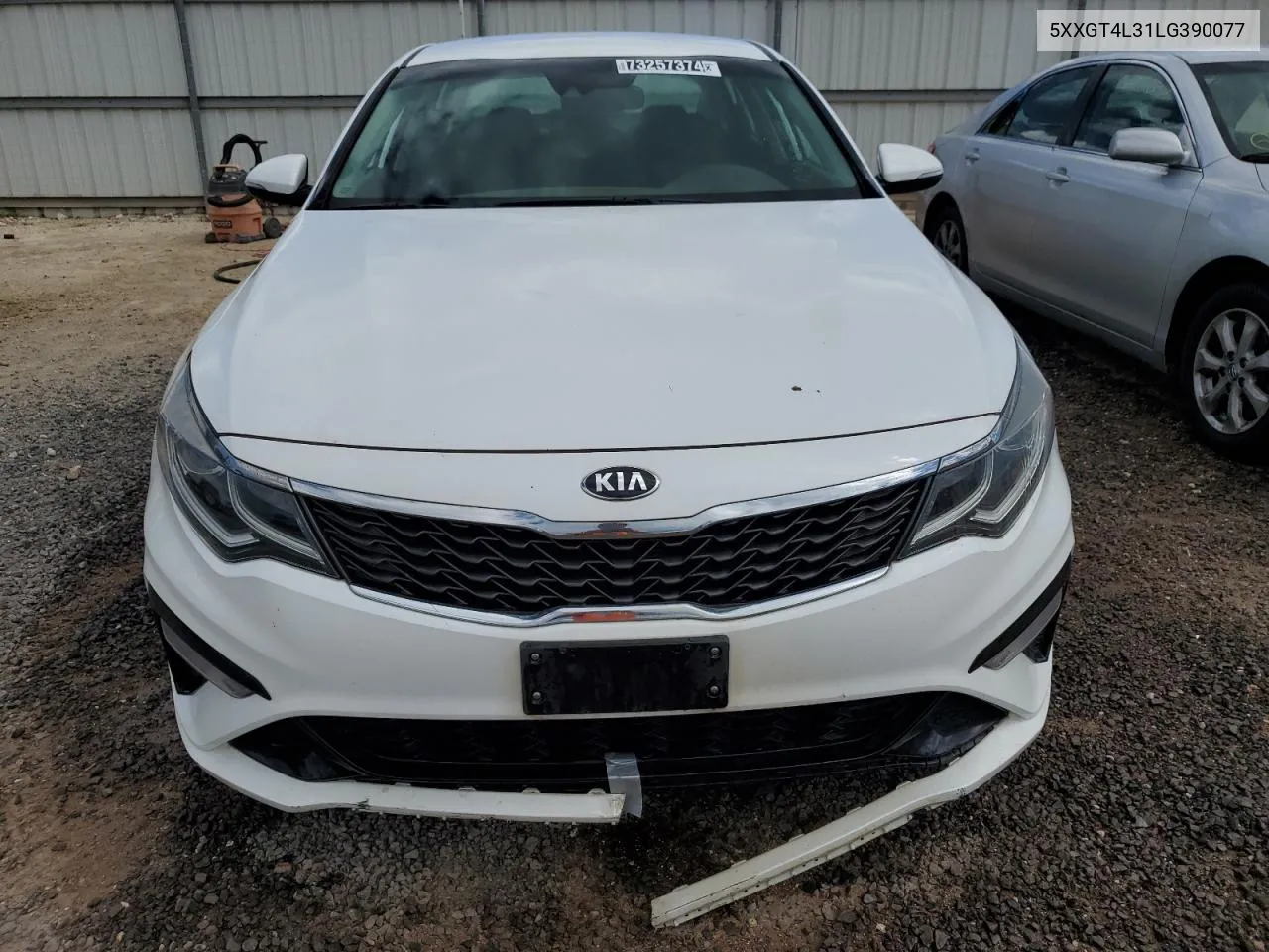 2020 Kia Optima Lx VIN: 5XXGT4L31LG390077 Lot: 73257374