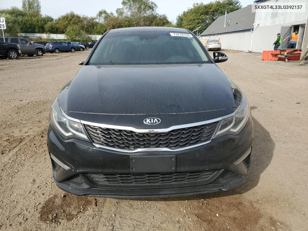 2020 Kia Optima Lx VIN: 5XXGT4L33LG392137 Lot: 73278744