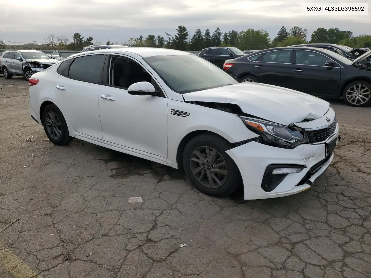 2020 Kia Optima Lx VIN: 5XXGT4L33LG396592 Lot: 73288664