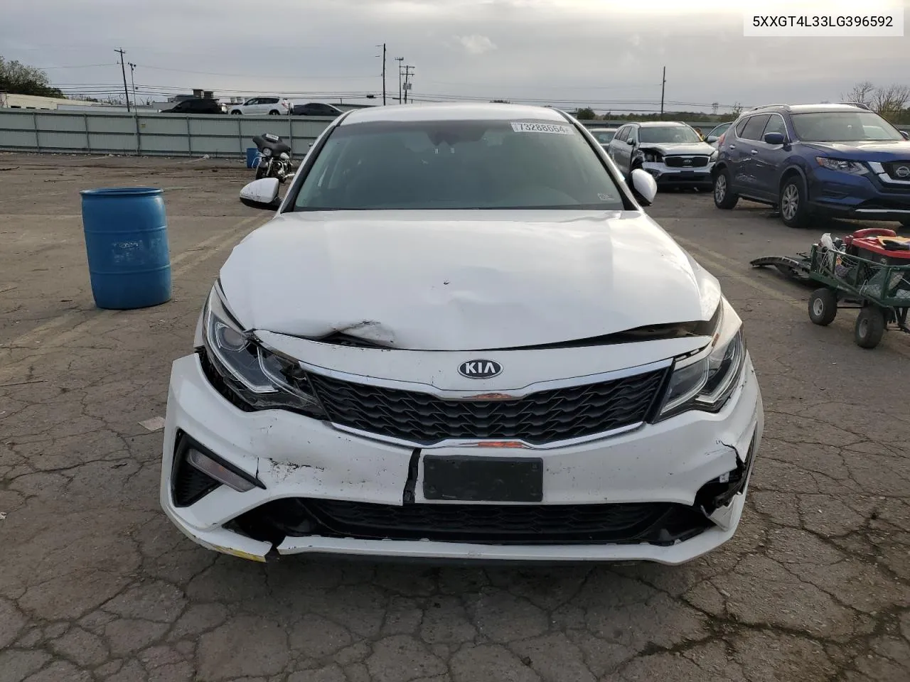 2020 Kia Optima Lx VIN: 5XXGT4L33LG396592 Lot: 73288664