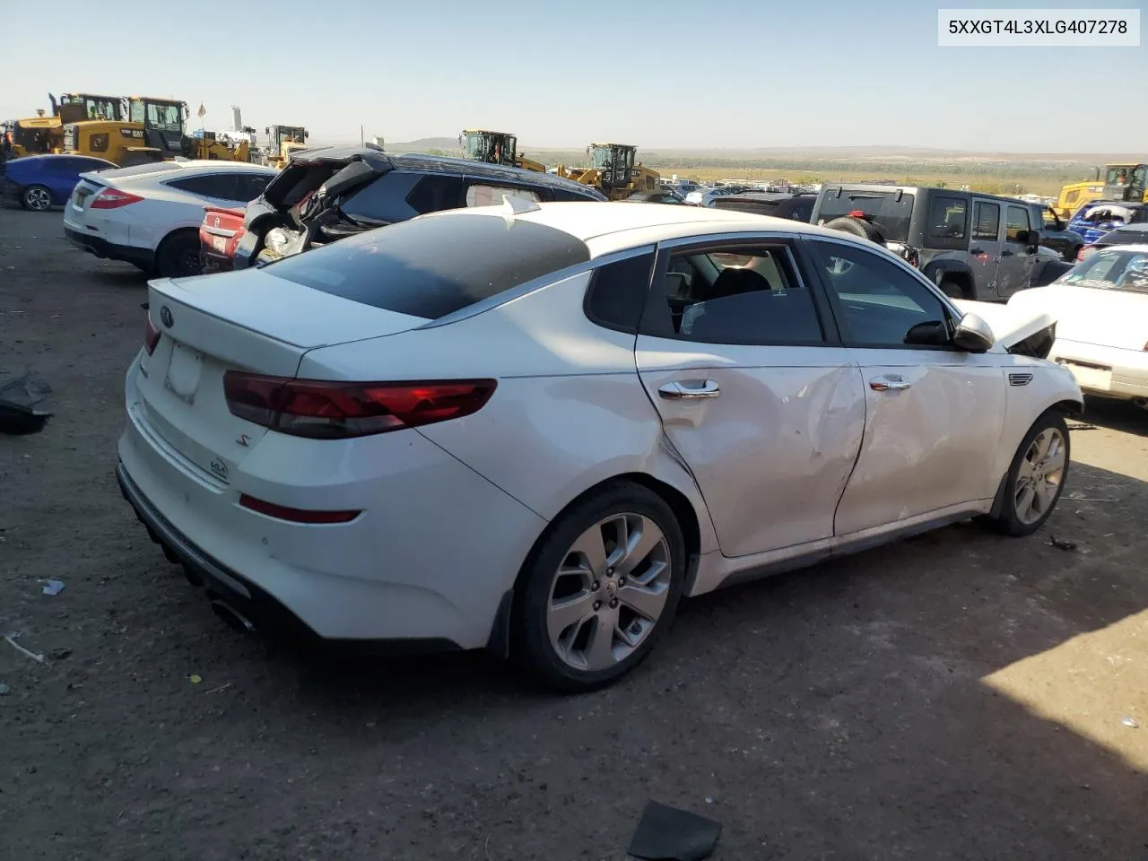 2020 Kia Optima Lx VIN: 5XXGT4L3XLG407278 Lot: 73415164