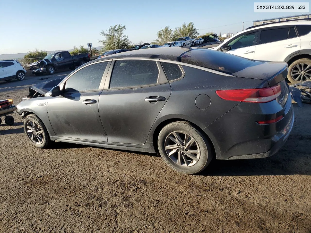 5XXGT4L3XLG391633 2020 Kia Optima Lx