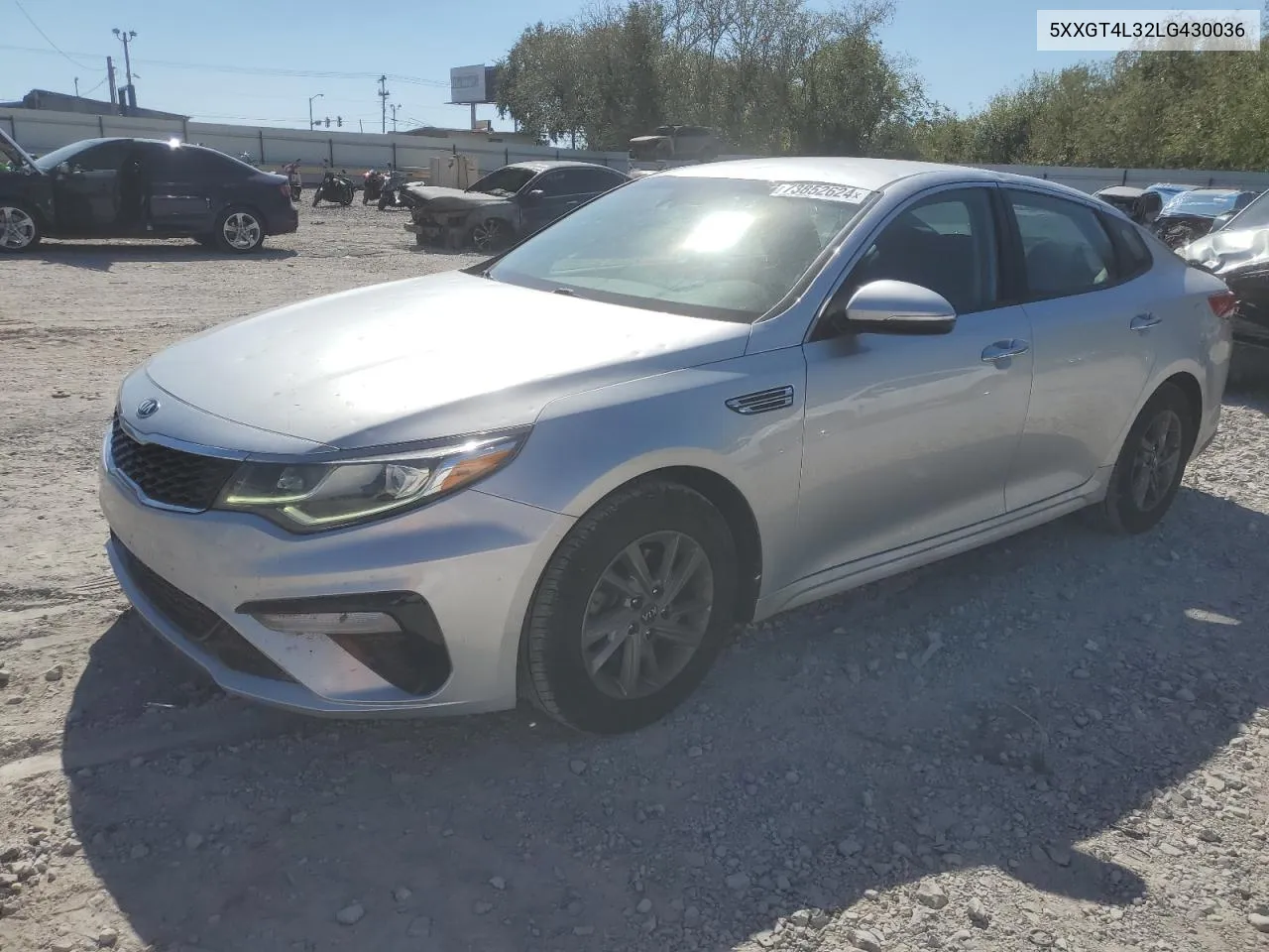 2020 Kia Optima Lx VIN: 5XXGT4L32LG430036 Lot: 73852624