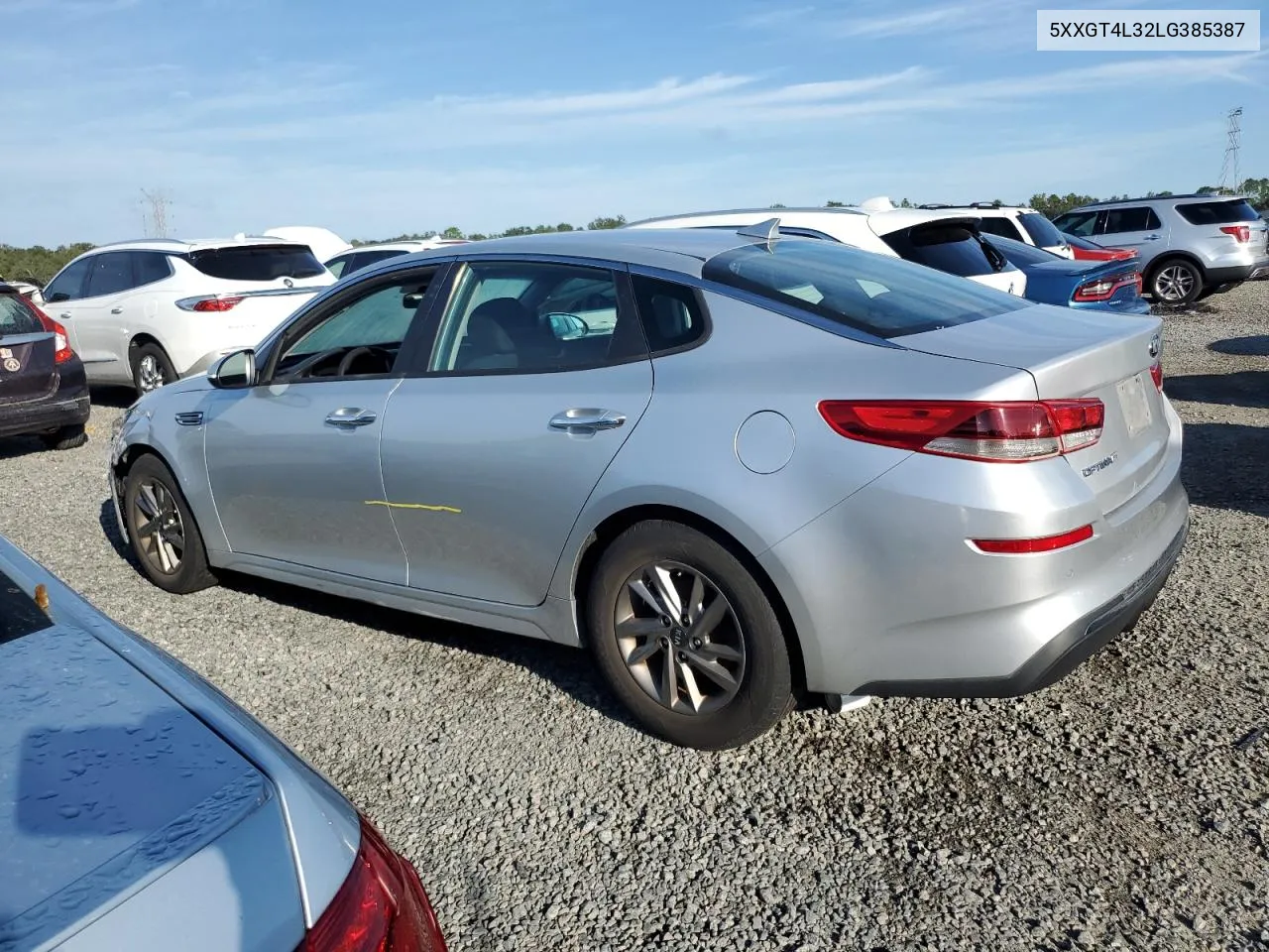 2020 Kia Optima Lx VIN: 5XXGT4L32LG385387 Lot: 73893224