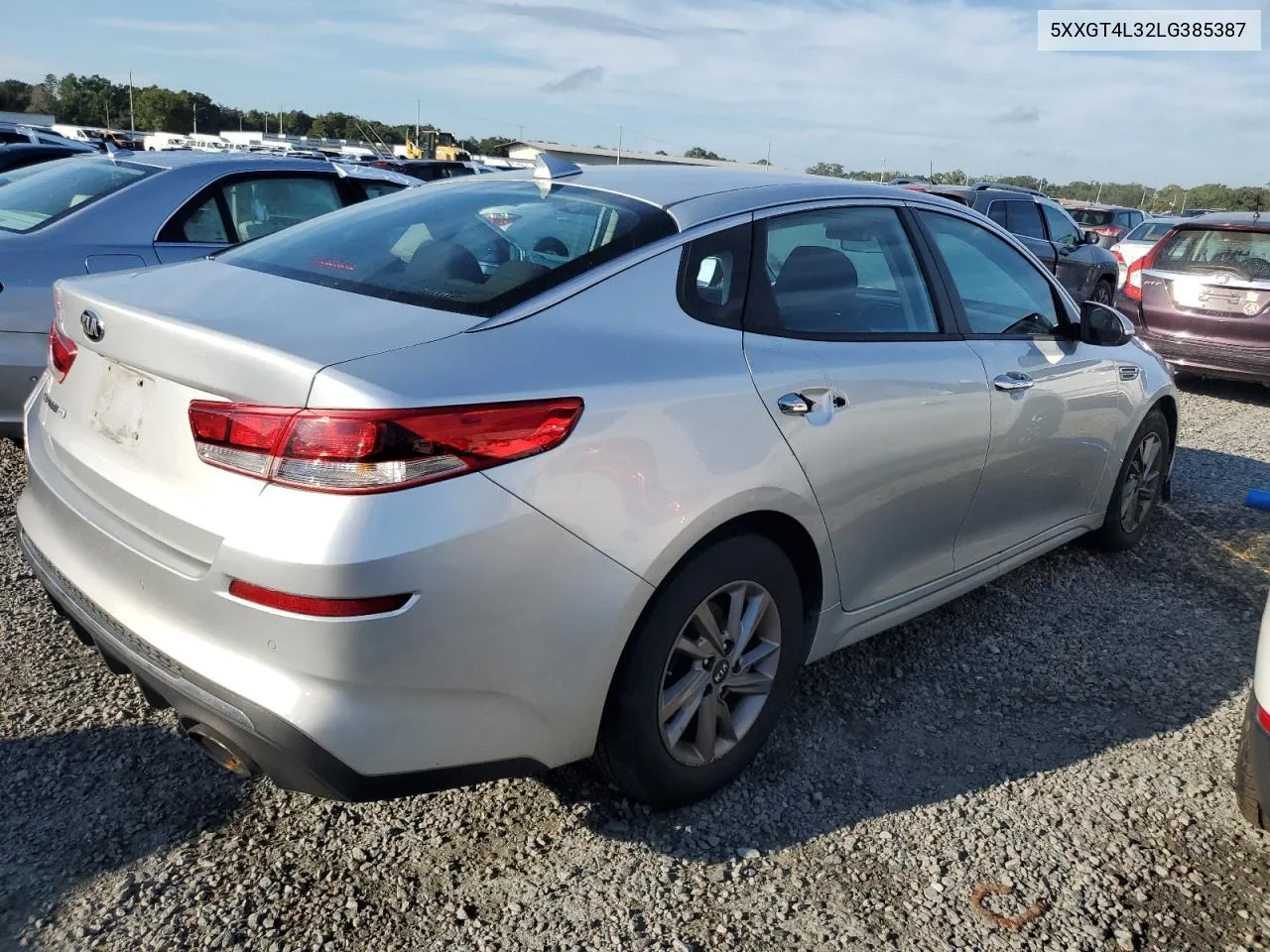 2020 Kia Optima Lx VIN: 5XXGT4L32LG385387 Lot: 73893224