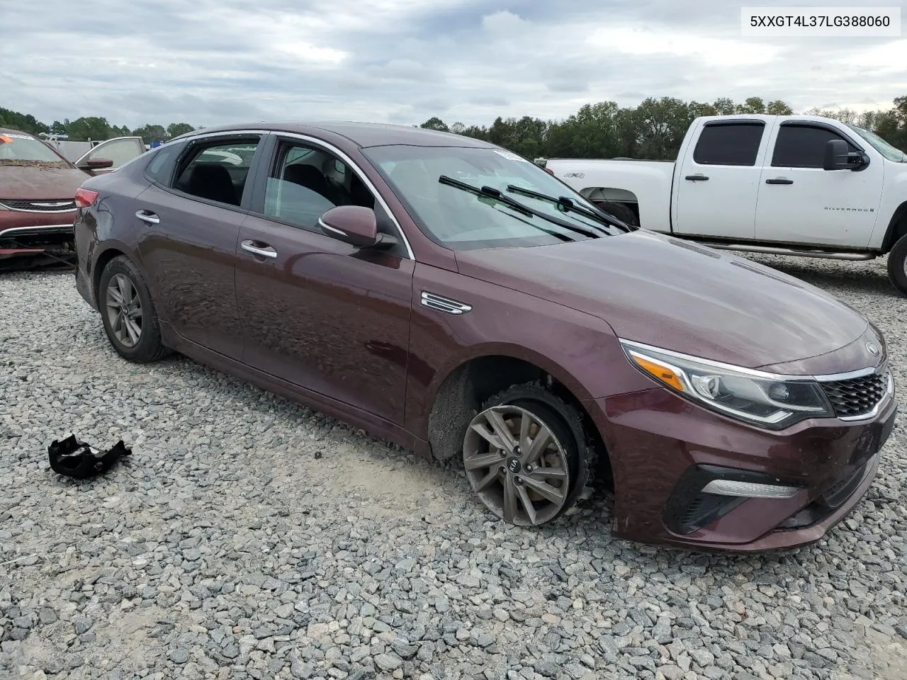 2020 Kia Optima Lx VIN: 5XXGT4L37LG388060 Lot: 73939324