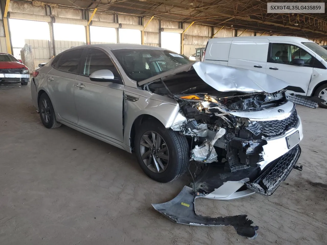 2020 Kia Optima Lx VIN: 5XXGT4L35LG435859 Lot: 74032114