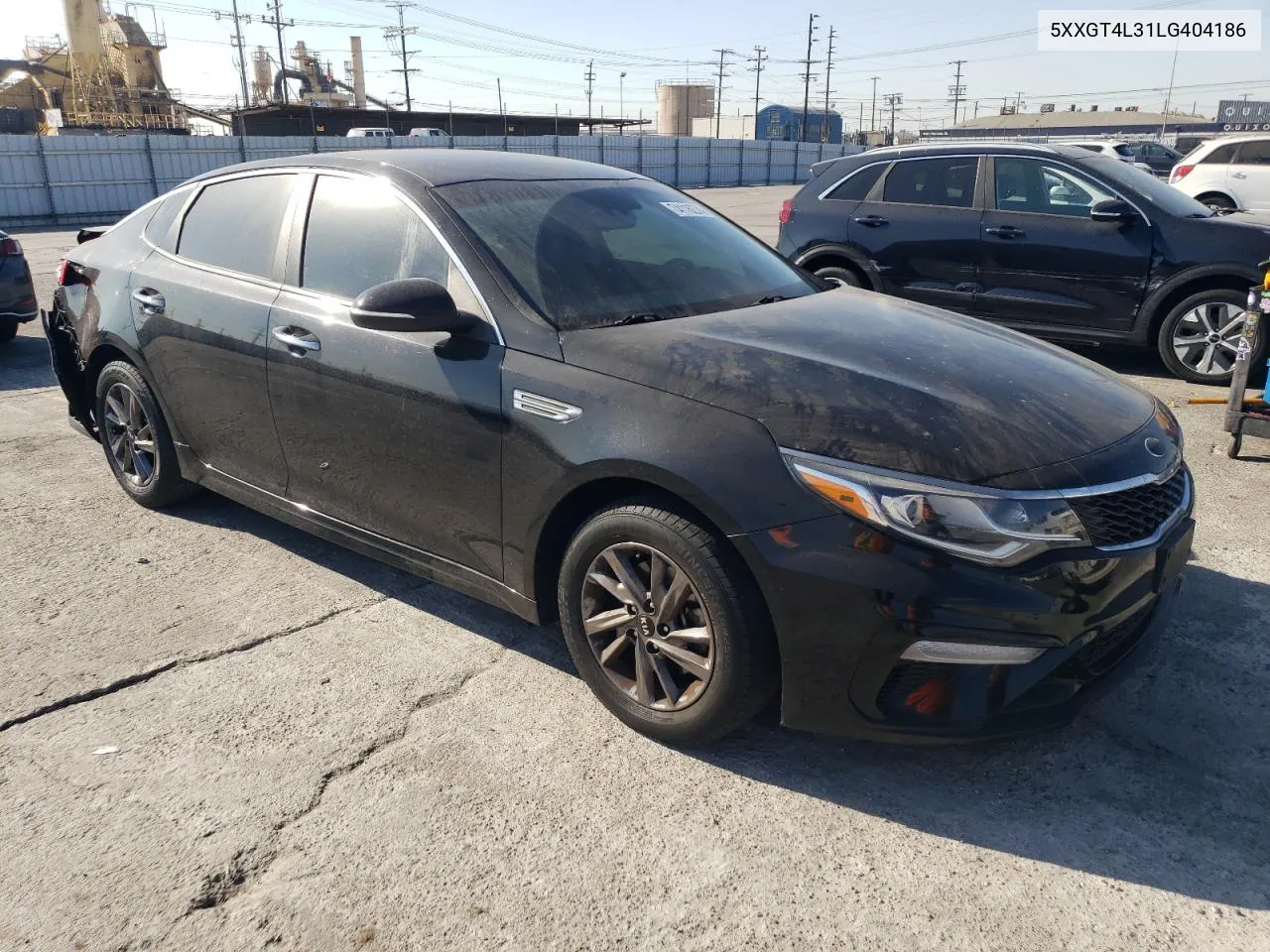 2020 Kia Optima Lx VIN: 5XXGT4L31LG404186 Lot: 74116274