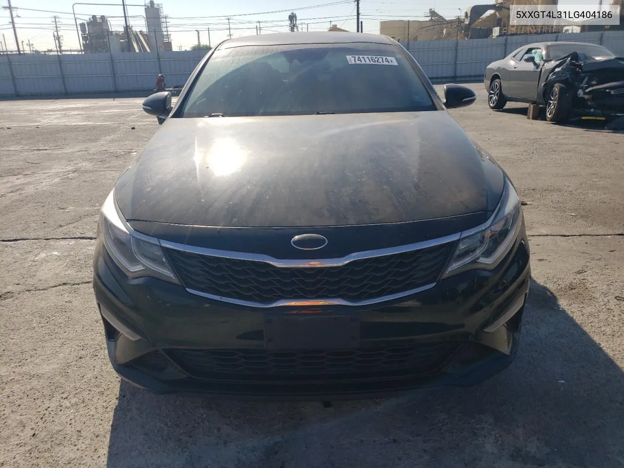 2020 Kia Optima Lx VIN: 5XXGT4L31LG404186 Lot: 74116274