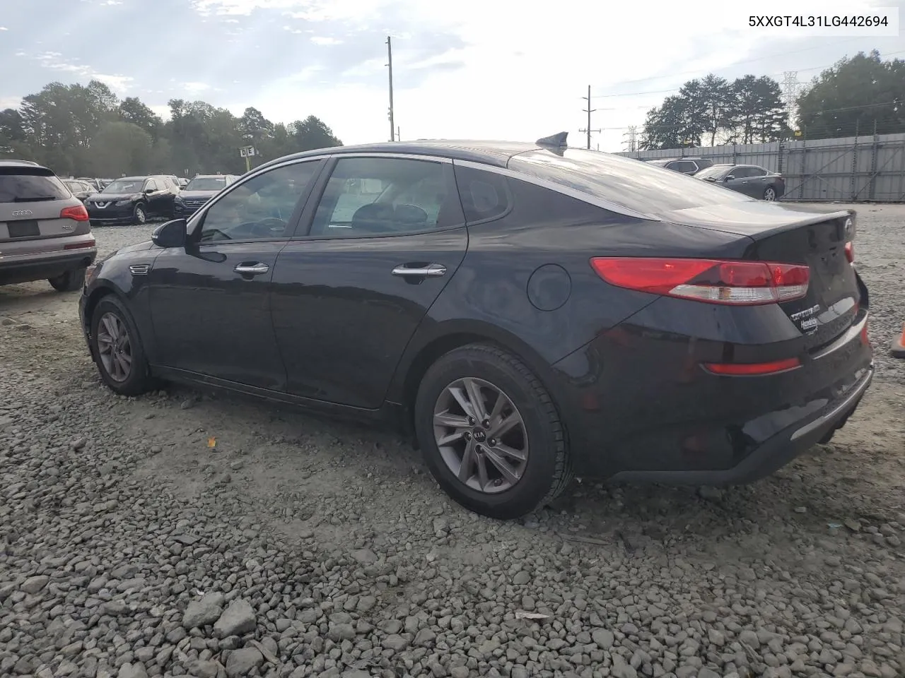 2020 Kia Optima Lx VIN: 5XXGT4L31LG442694 Lot: 74305664