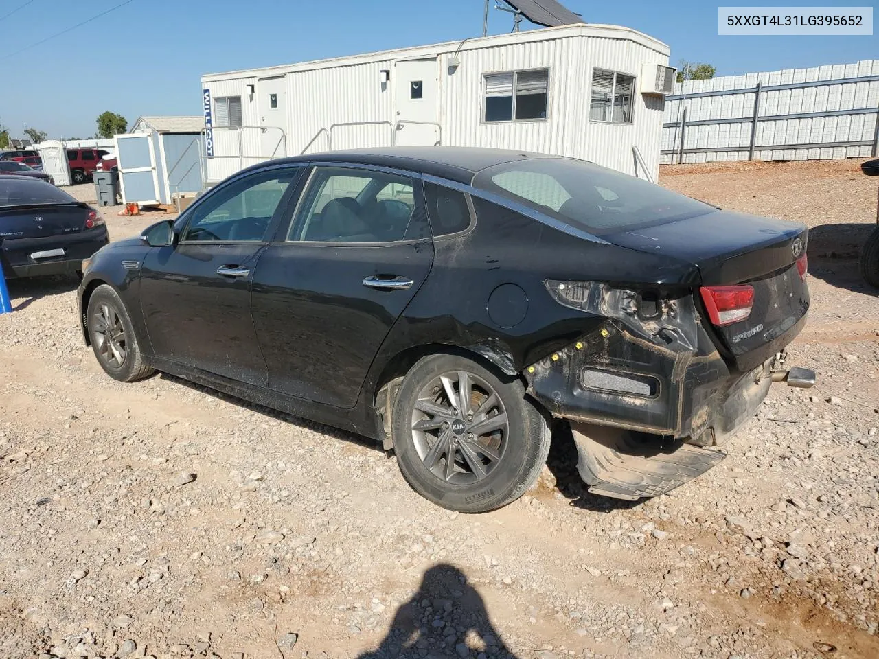 5XXGT4L31LG395652 2020 Kia Optima Lx