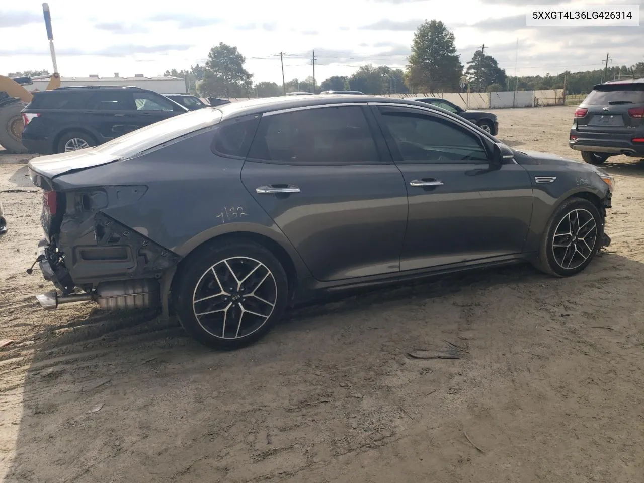 2020 Kia Optima Lx VIN: 5XXGT4L36LG426314 Lot: 74438454