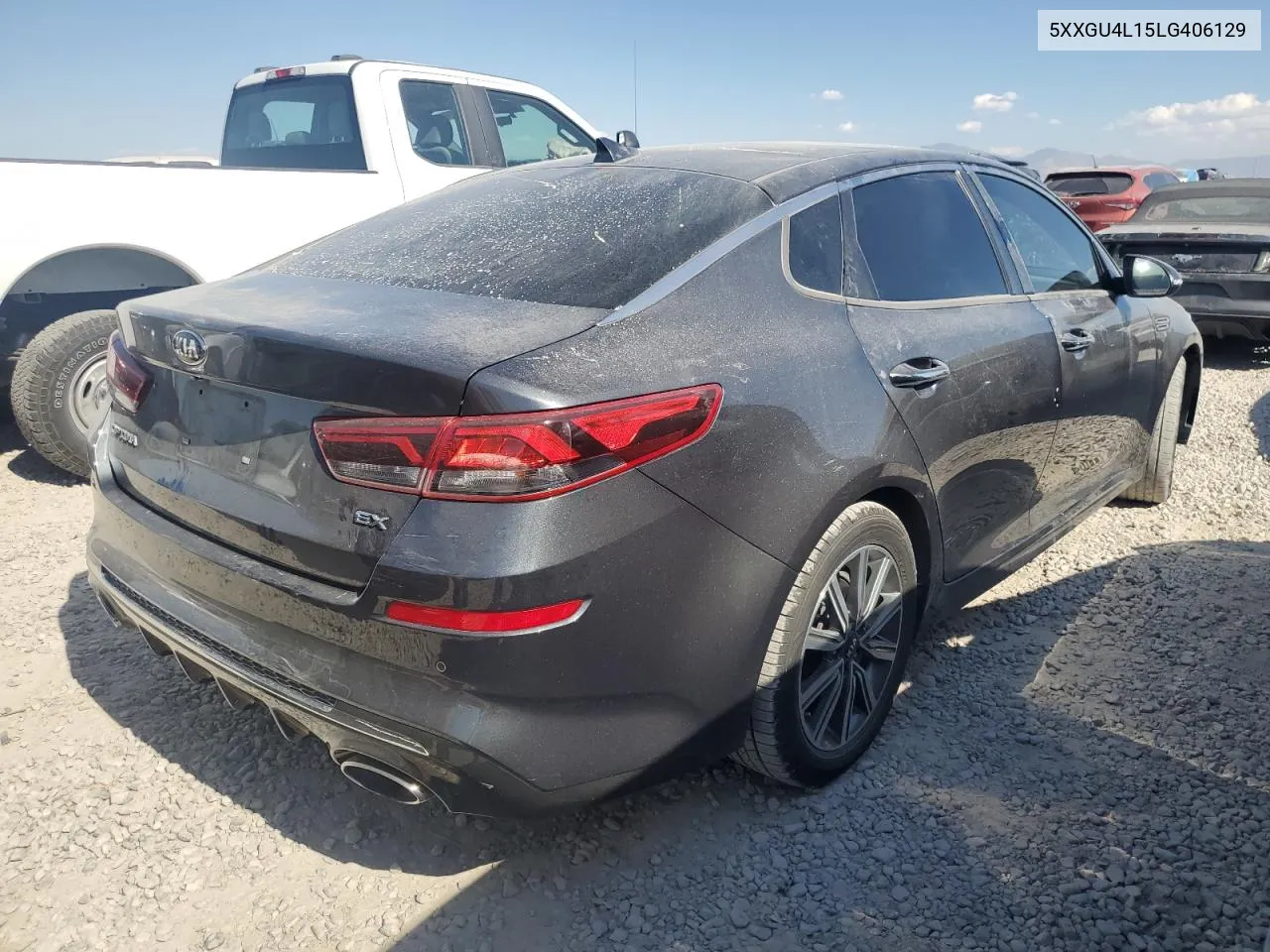 2020 Kia Optima Ex VIN: 5XXGU4L15LG406129 Lot: 74527714