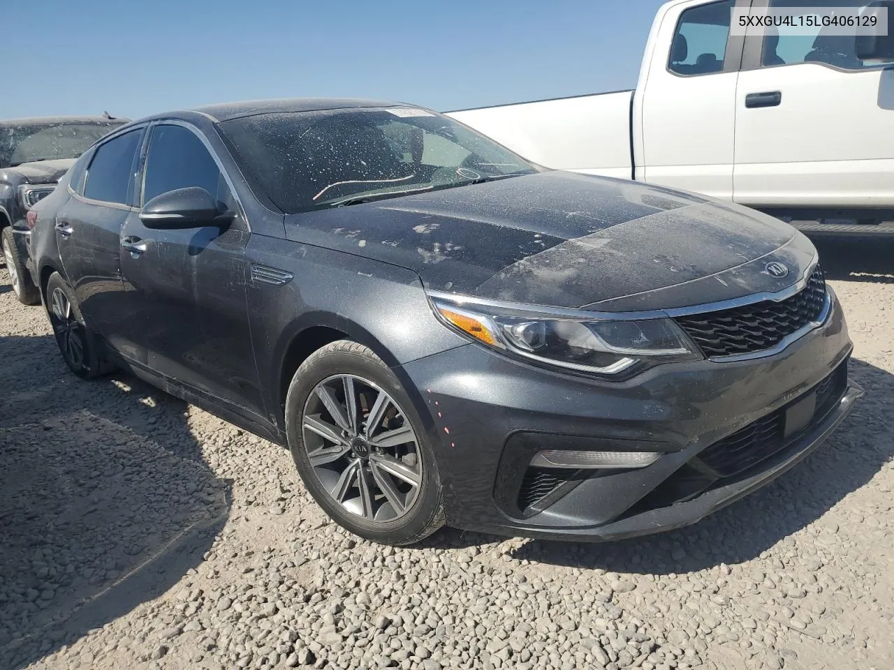 2020 Kia Optima Ex VIN: 5XXGU4L15LG406129 Lot: 74527714