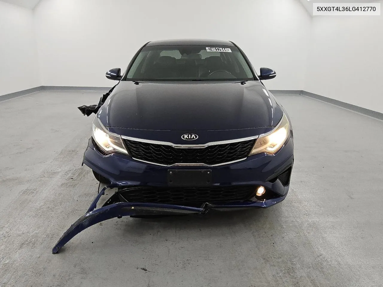 2020 Kia Optima Lx VIN: 5XXGT4L36LG412770 Lot: 74617844