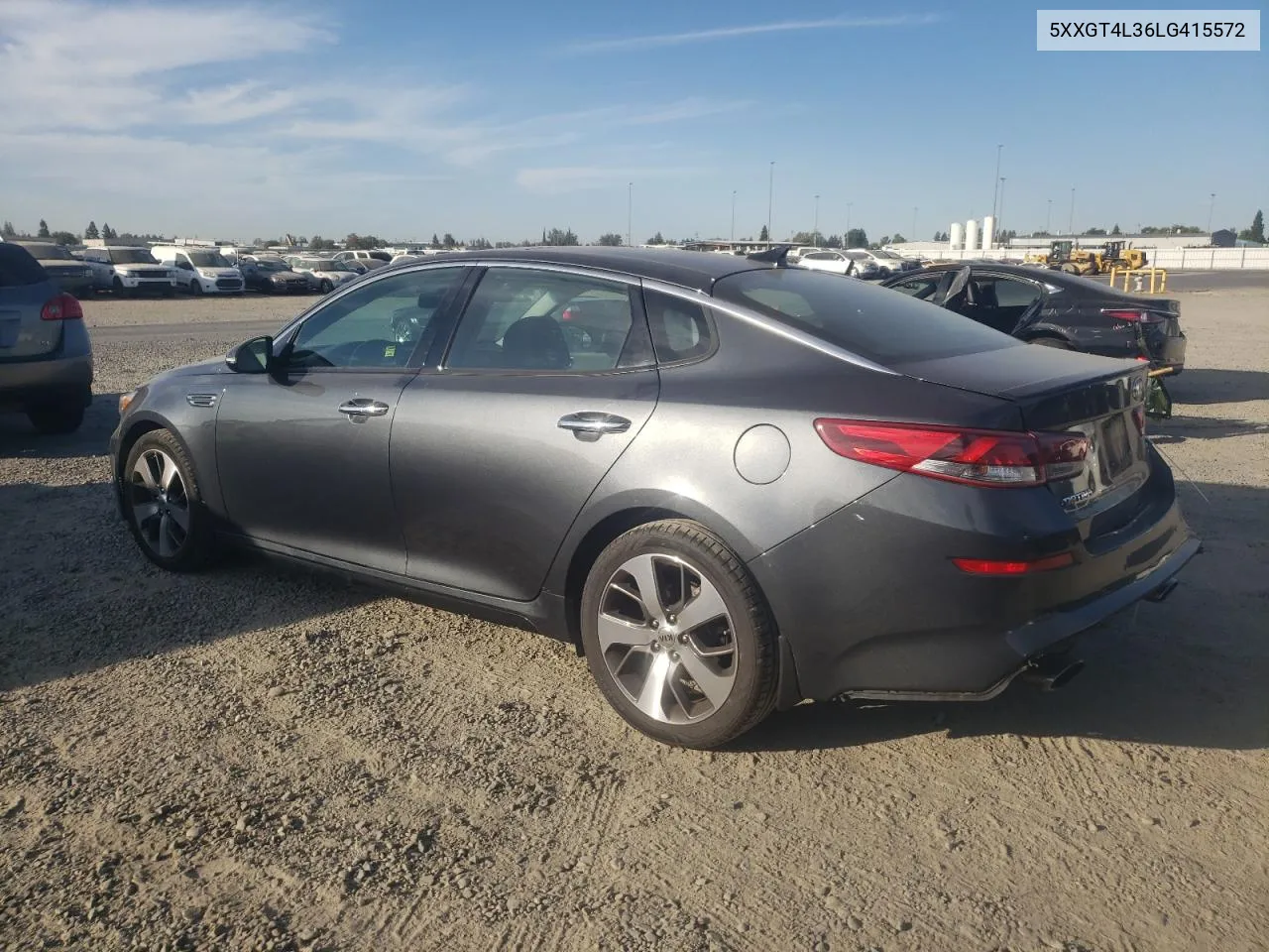 2020 Kia Optima Lx VIN: 5XXGT4L36LG415572 Lot: 74753974