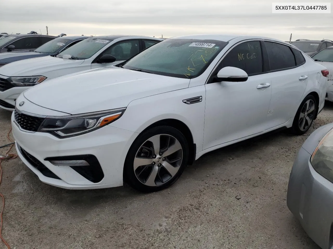 2020 Kia Optima Lx VIN: 5XXGT4L37LG447785 Lot: 74899714