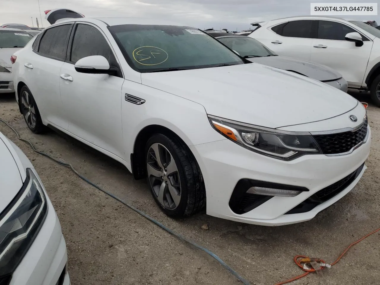 2020 Kia Optima Lx VIN: 5XXGT4L37LG447785 Lot: 74899714