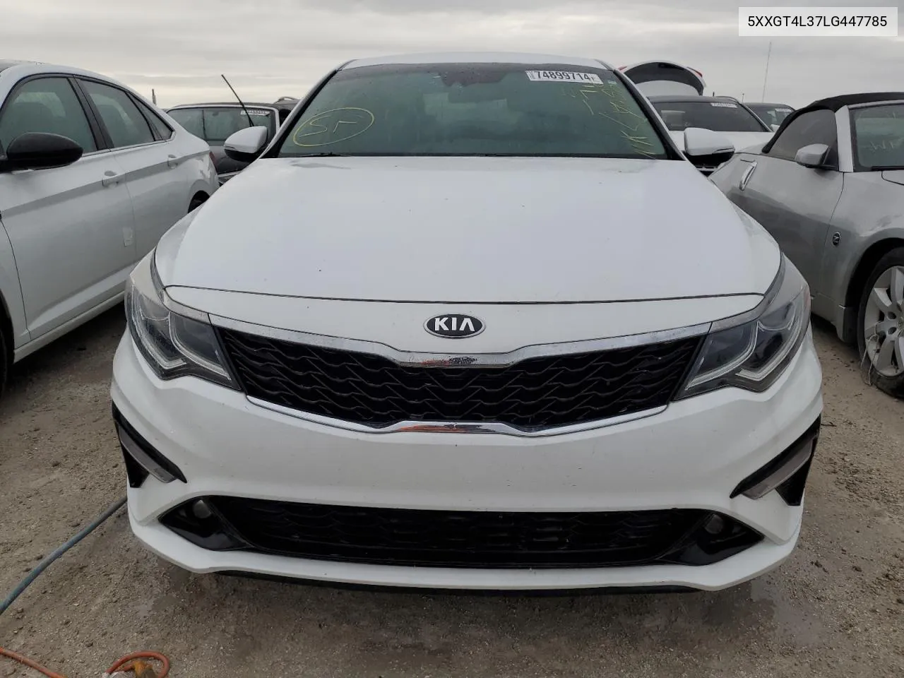 2020 Kia Optima Lx VIN: 5XXGT4L37LG447785 Lot: 74899714