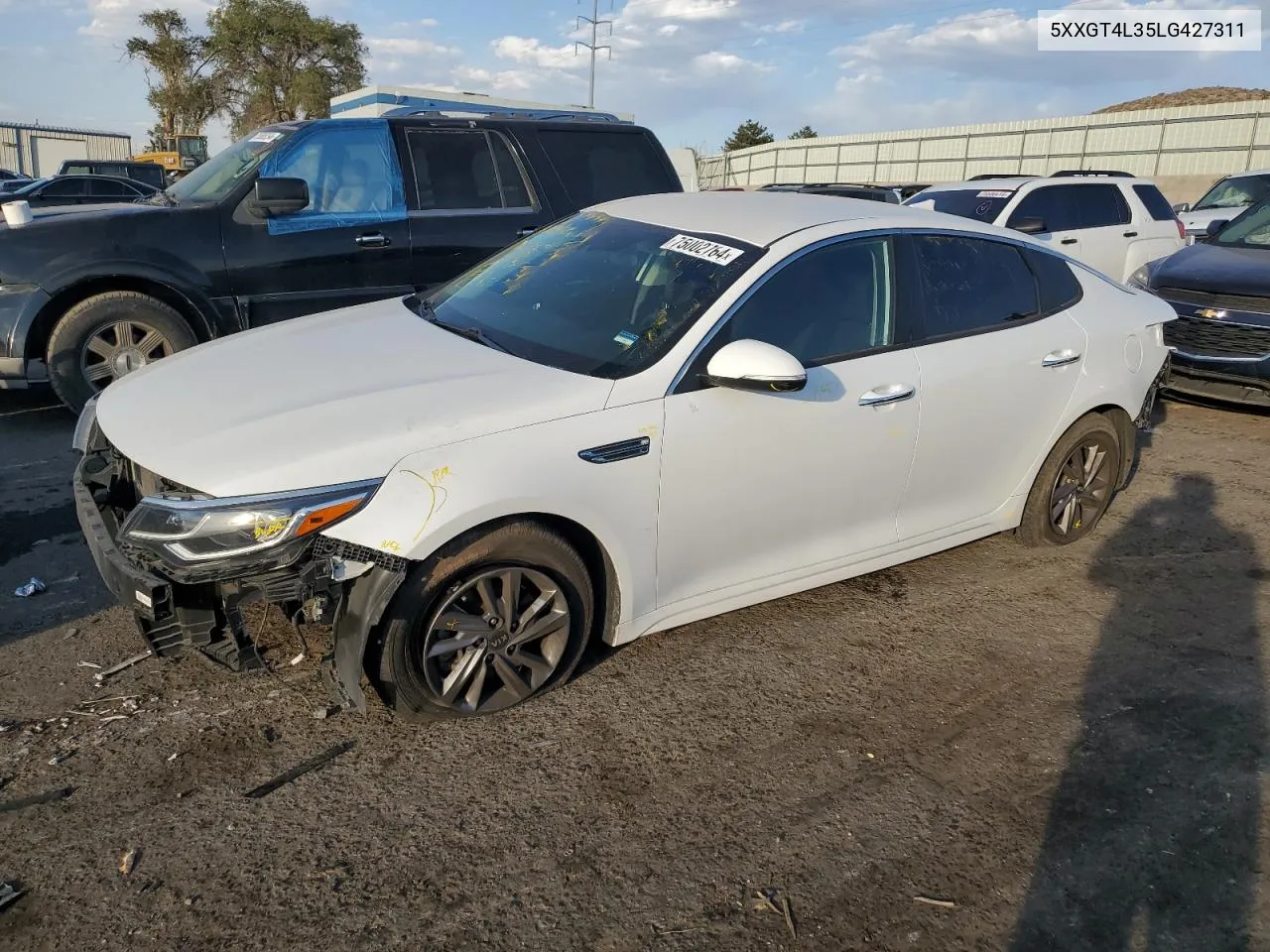 5XXGT4L35LG427311 2020 Kia Optima Lx