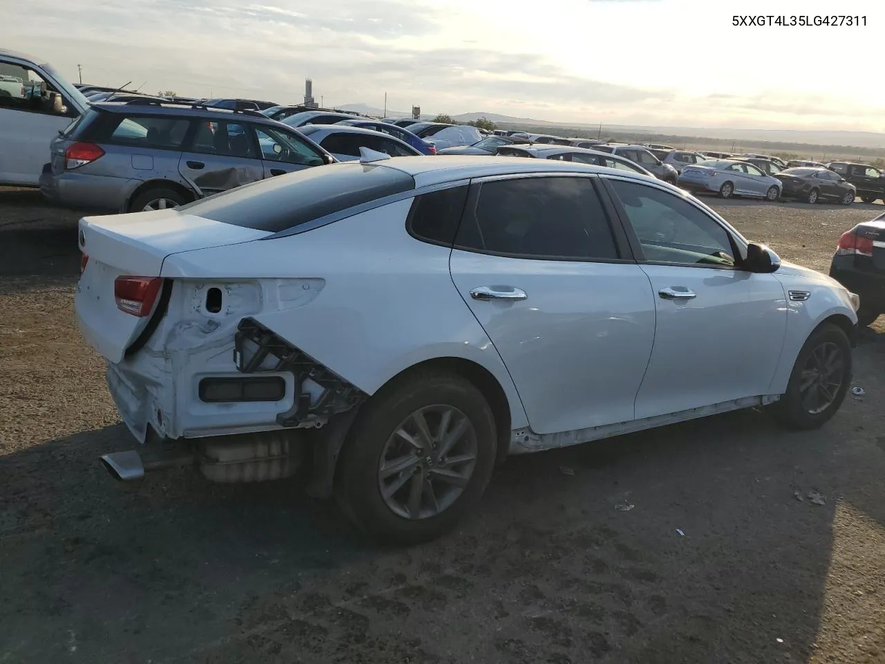 5XXGT4L35LG427311 2020 Kia Optima Lx