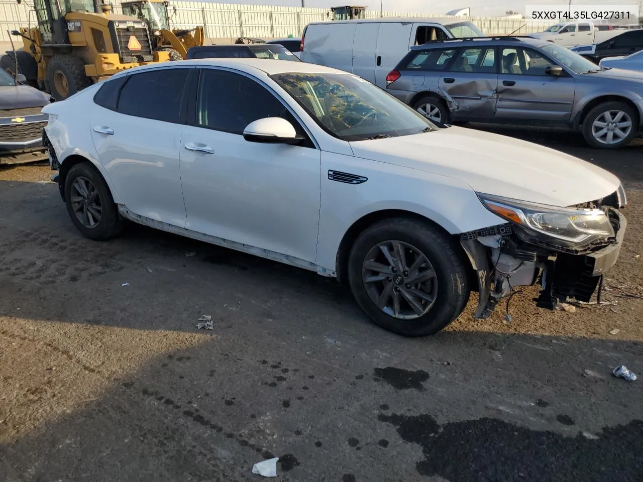 2020 Kia Optima Lx VIN: 5XXGT4L35LG427311 Lot: 75002764