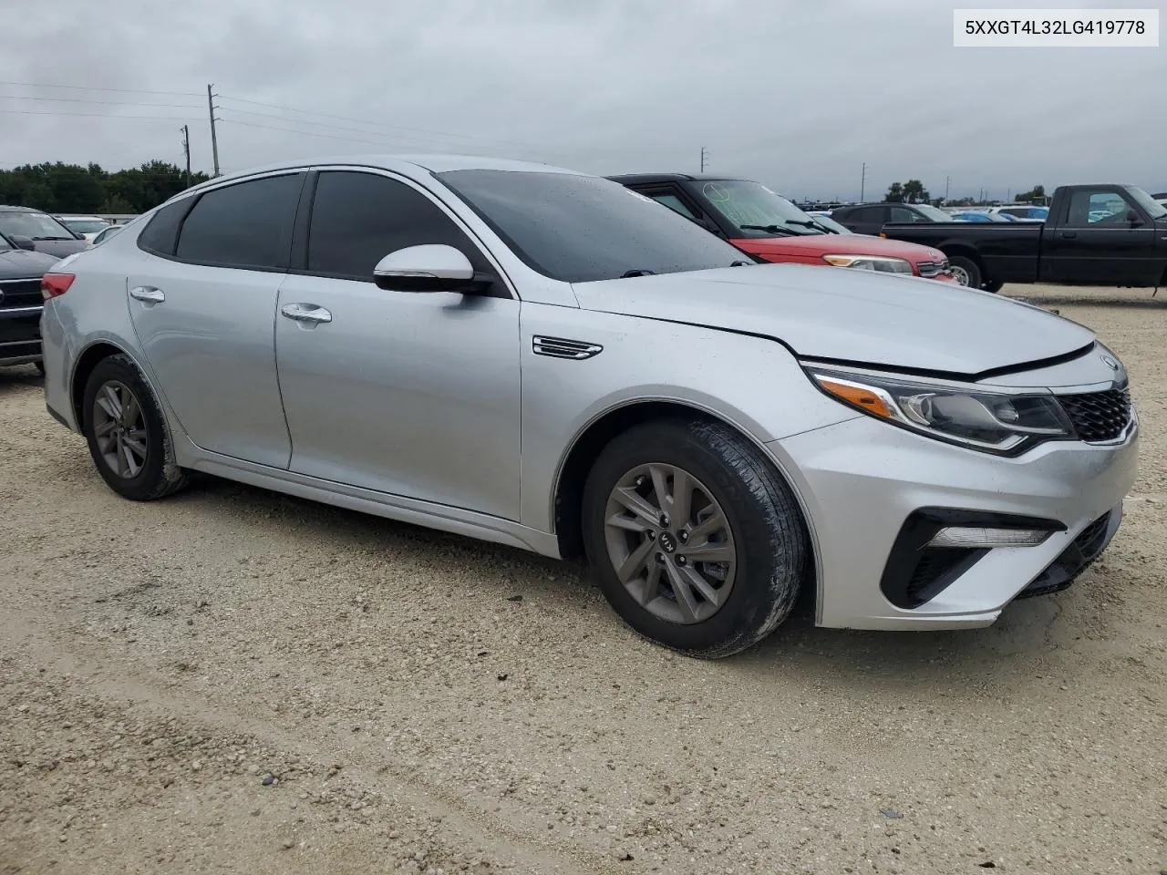 2020 Kia Optima Lx VIN: 5XXGT4L32LG419778 Lot: 75029324