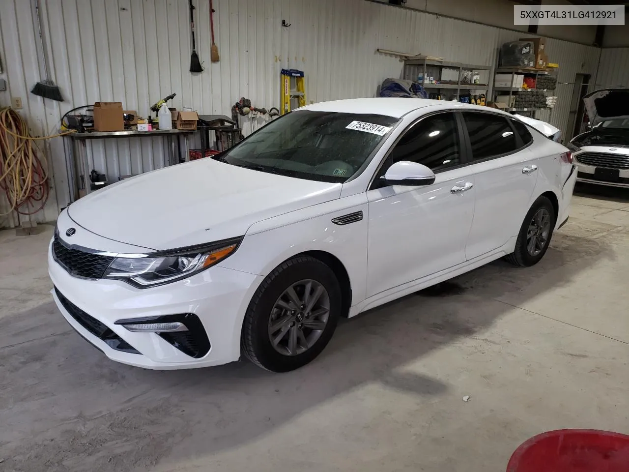 2020 Kia Optima Lx VIN: 5XXGT4L31LG412921 Lot: 75323914