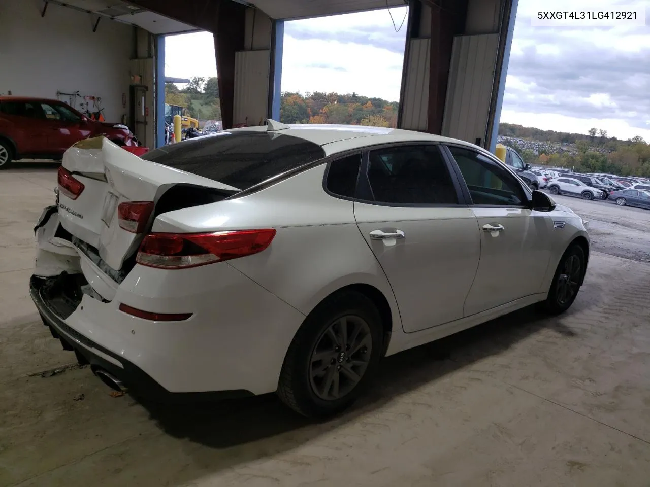 2020 Kia Optima Lx VIN: 5XXGT4L31LG412921 Lot: 75323914