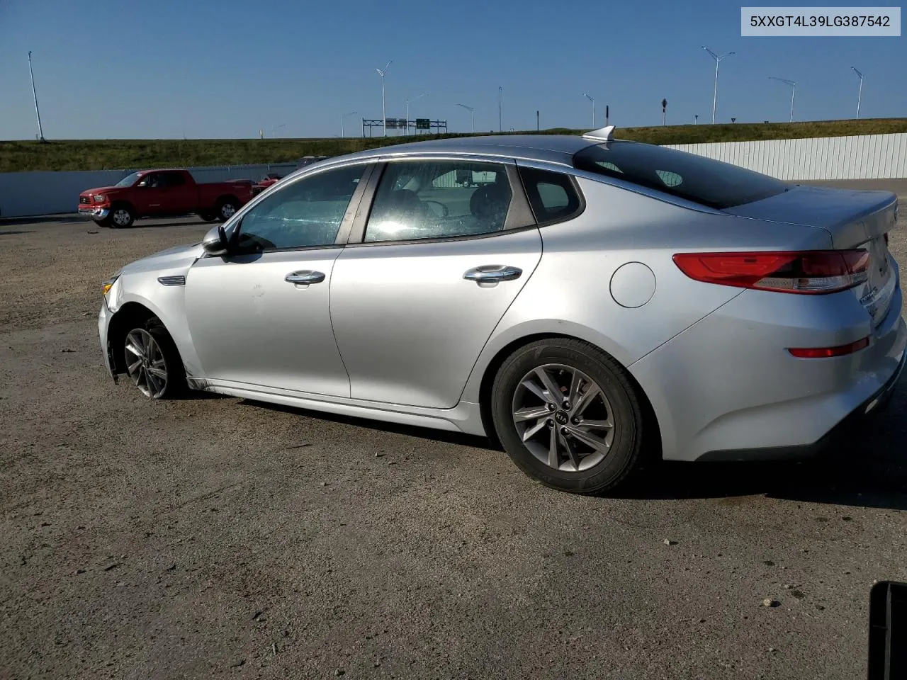 2020 Kia Optima Lx VIN: 5XXGT4L39LG387542 Lot: 75357164