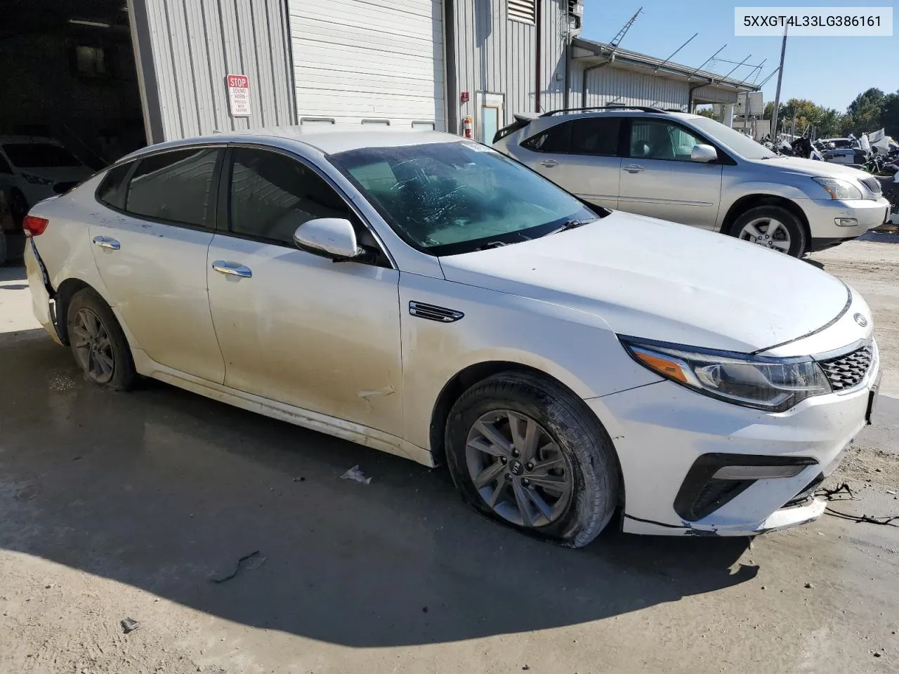 2020 Kia Optima Lx VIN: 5XXGT4L33LG386161 Lot: 75671504