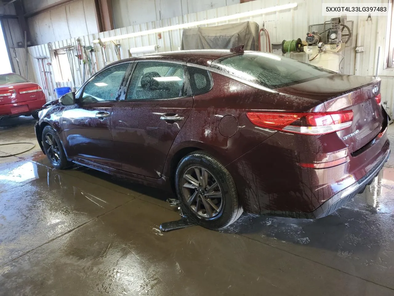 2020 Kia Optima Lx VIN: 5XXGT4L33LG397483 Lot: 75804904